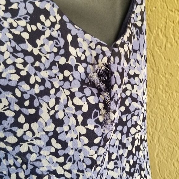 Karin Stevens Petites Floral Blue Dress - Picture 3 of 7